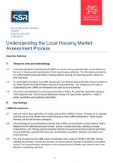 Understanding the Local Housing Market Assessments process | GOV.WALES
